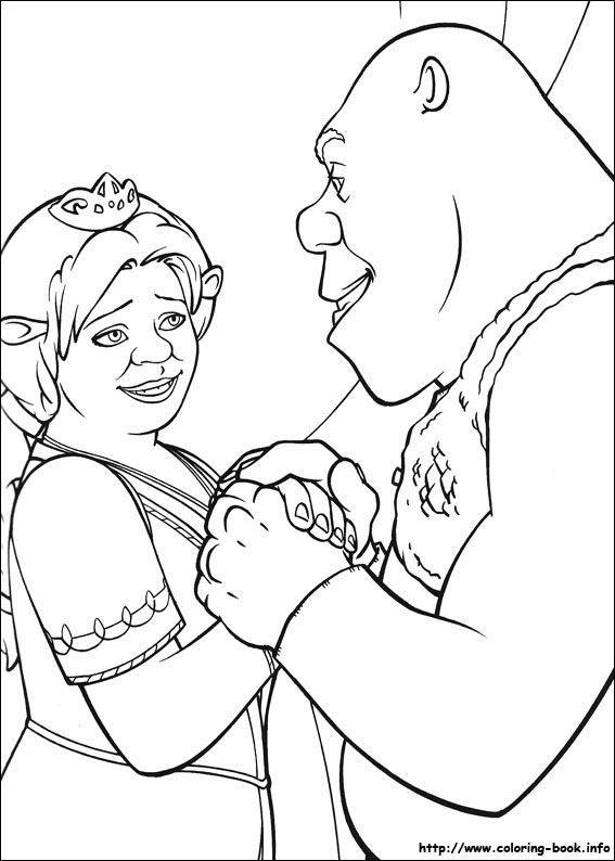 Shrek the Third coloring picture